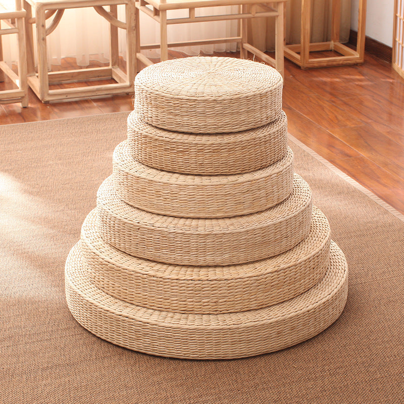 Straw Futon Cushion Meditation Floor Seat Cushion