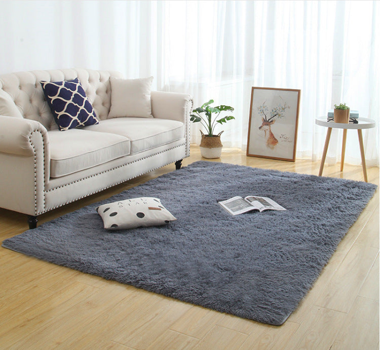 Silky Fluffy Shaggy Rug for Modern Home Decor Comfort