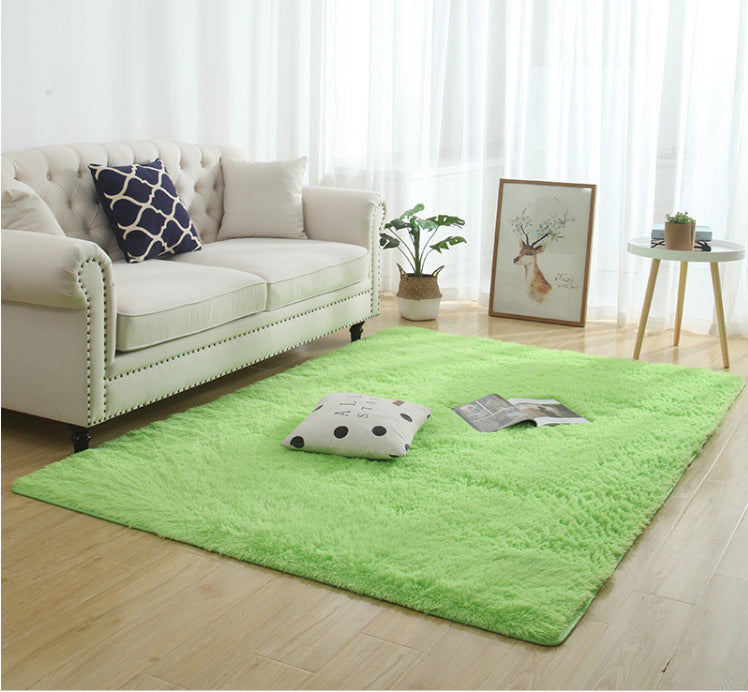 Silky Fluffy Shaggy Rug for Modern Home Decor Comfort