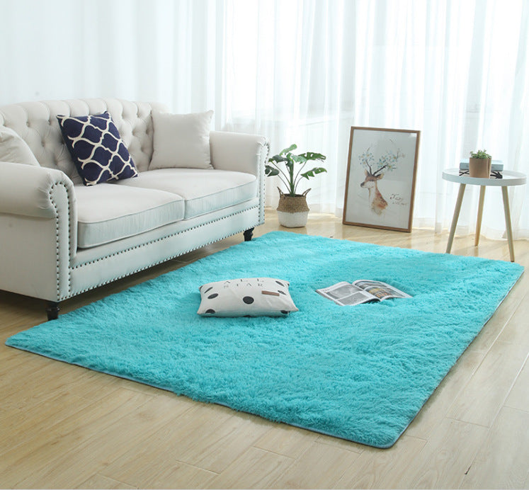Silky Fluffy Shaggy Rug for Modern Home Decor Comfort