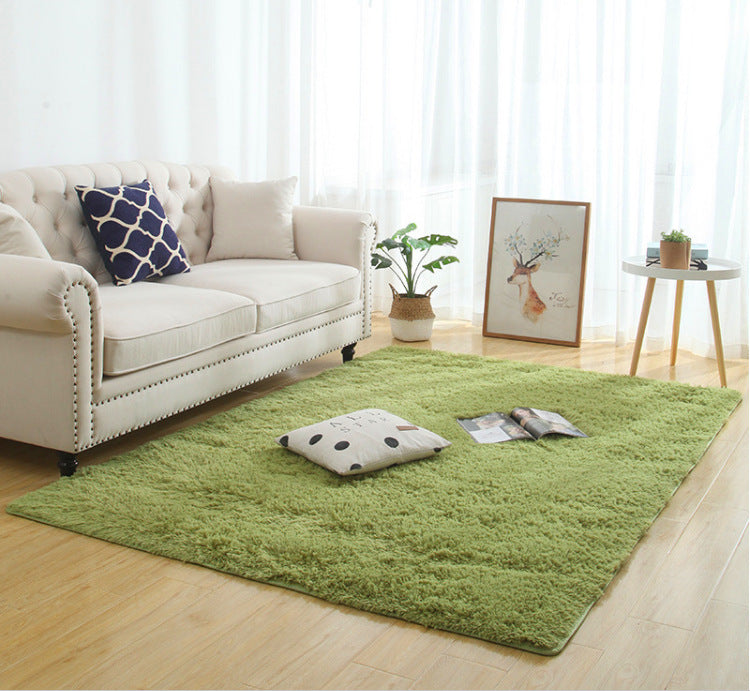 Silky Fluffy Shaggy Rug for Modern Home Decor Comfort