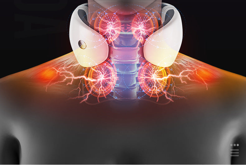 Electric Neck and Shoulder Massager with Smart Heating