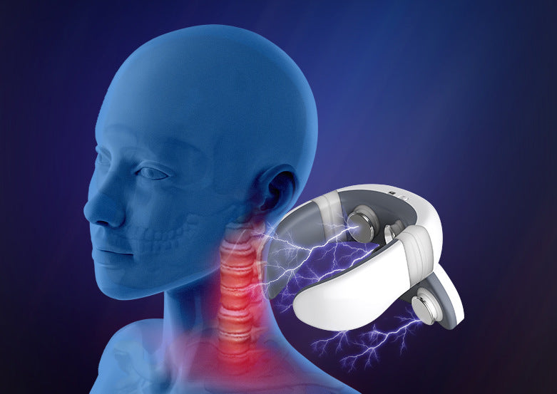 Electric Neck and Shoulder Massager with Smart Heating