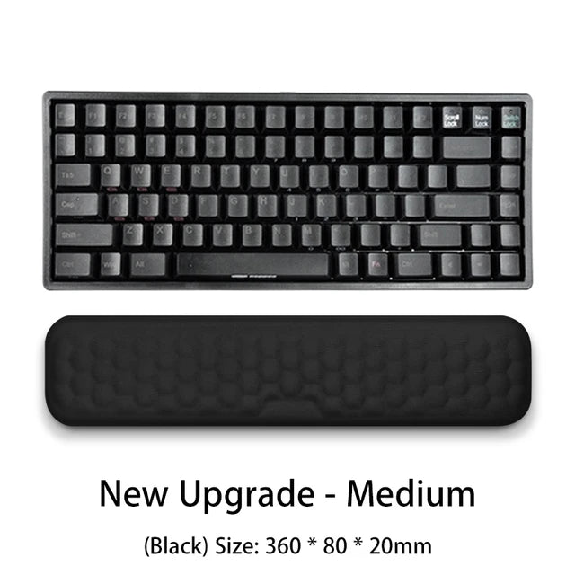 Ergonomic Memory Foam Keyboard Mouse Wrist Rest Pad