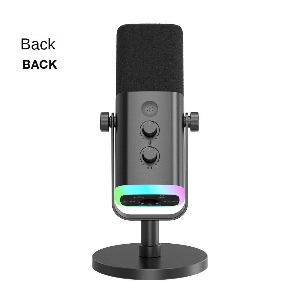 Universal Condenser Microphone for Streaming Recording Karaoke Gaming Audio