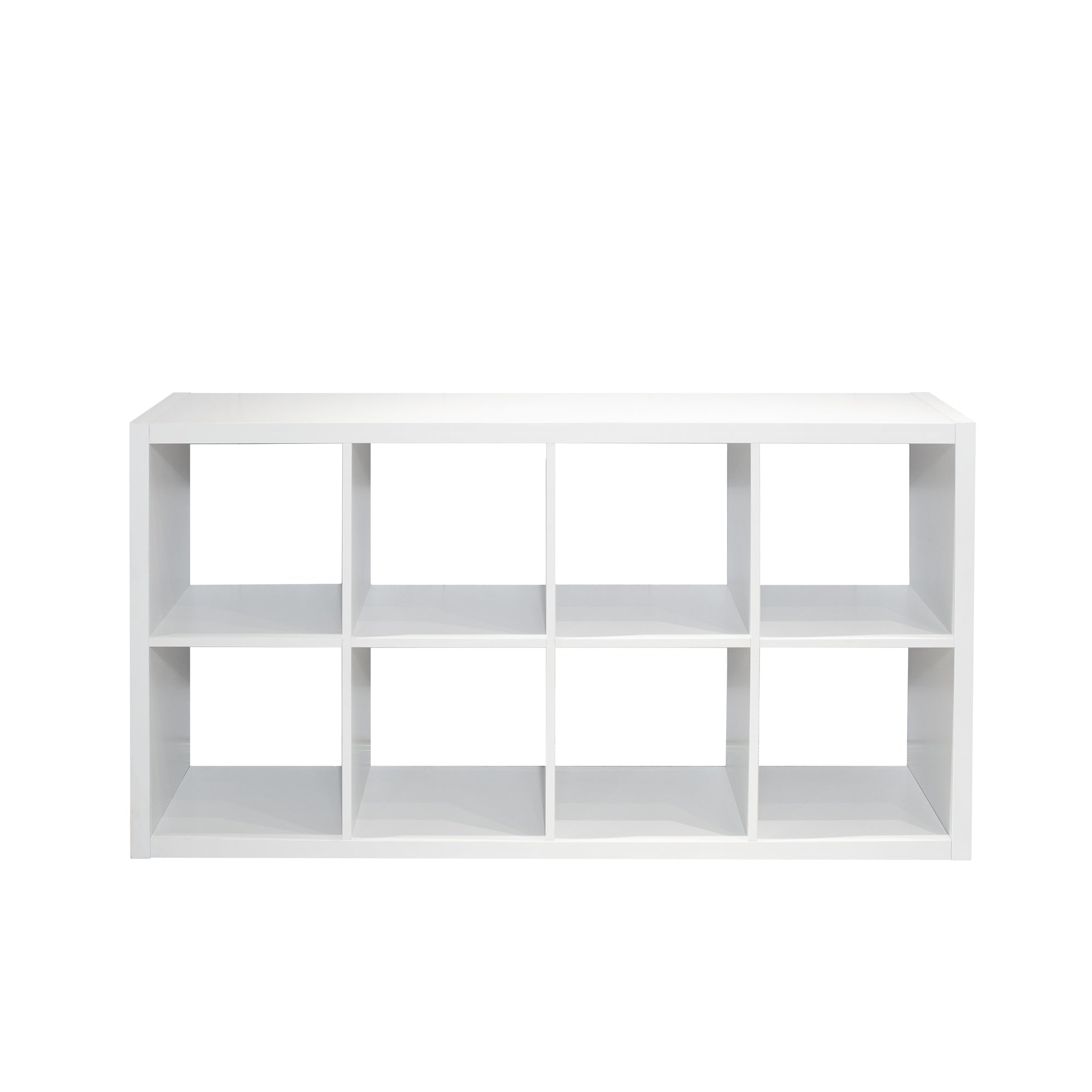 Smart Cube 8-Cube Organizer Bookcase with Open Storage Shelves