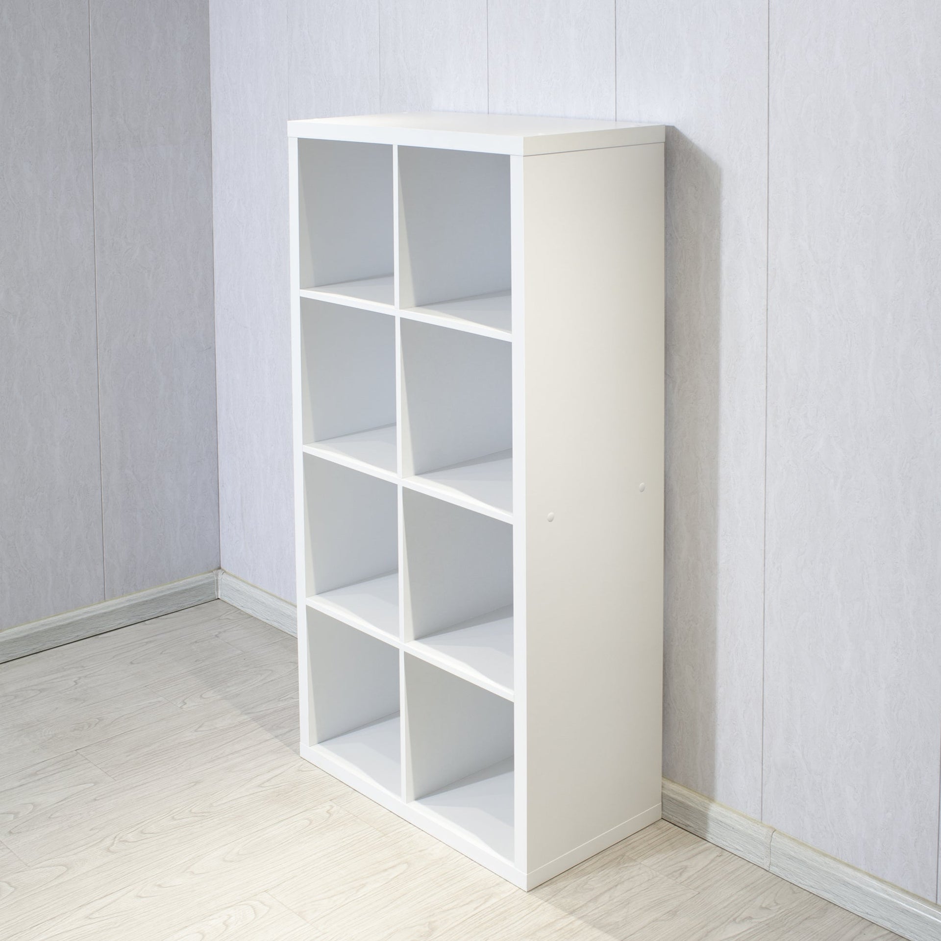 Smart Cube 8-Cube Organizer Bookcase with Open Storage Shelves