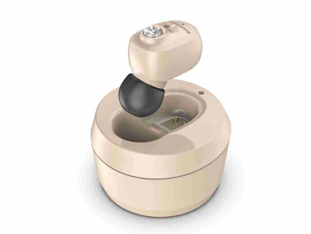 Rechargeable Behind Ear Hearing Aid Sound Amplifier for Seniors