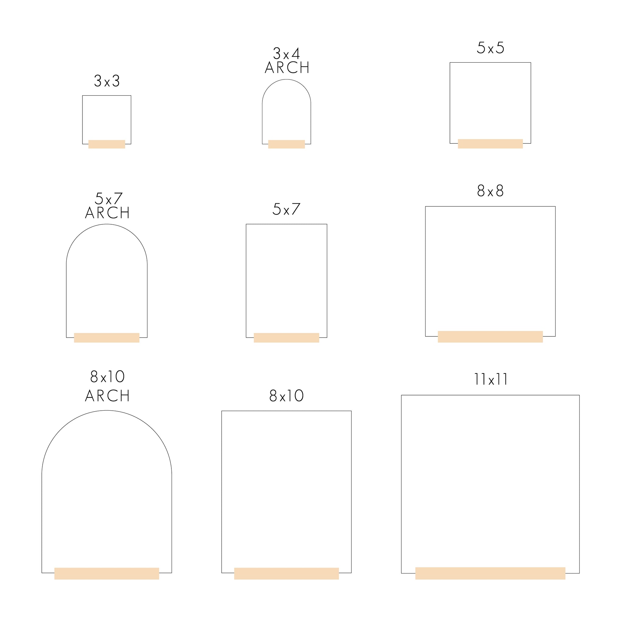 Minimalist Monthly Square Desk Calendar for Home Office Decor