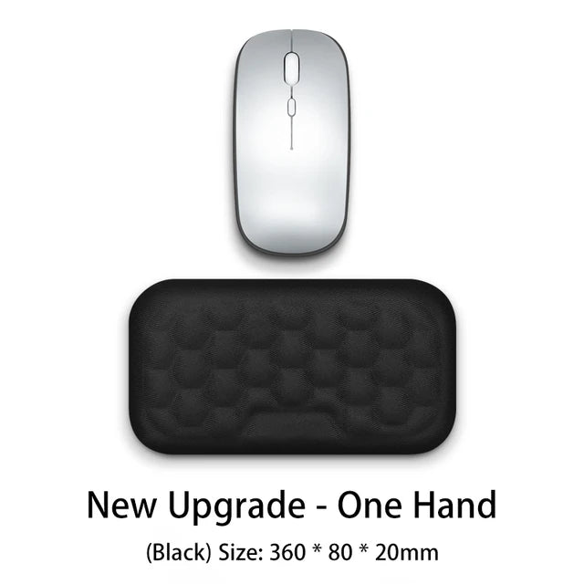 Ergonomic Memory Foam Keyboard Mouse Wrist Rest Pad
