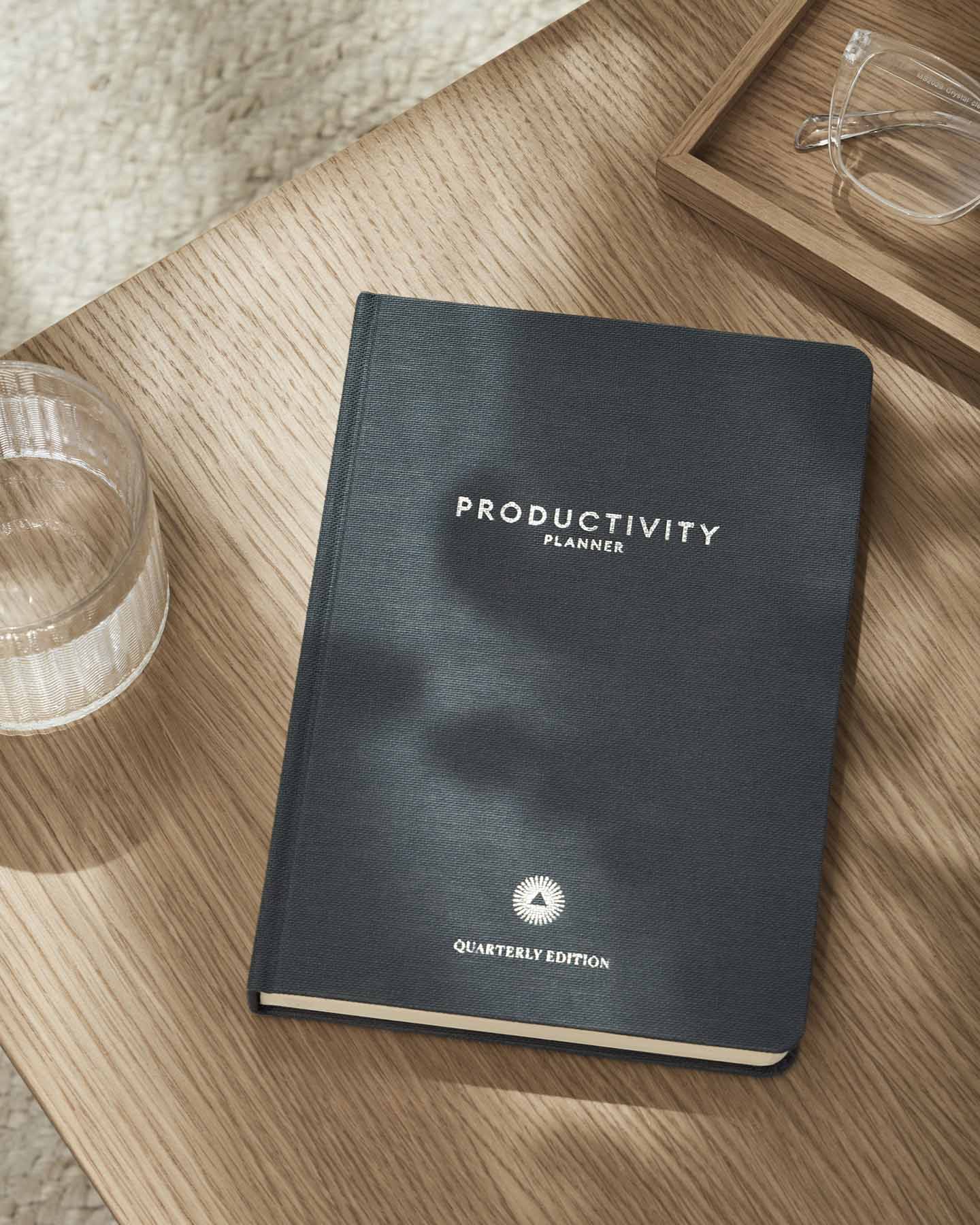 Quarterly Productivity Planner for Goal Setting and Organization
