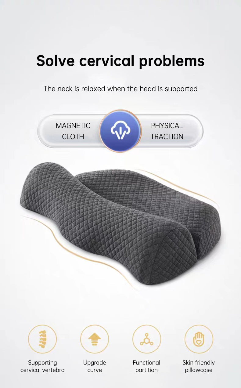Ergonomic Cervical Memory Foam Bed Sleeping Pillow