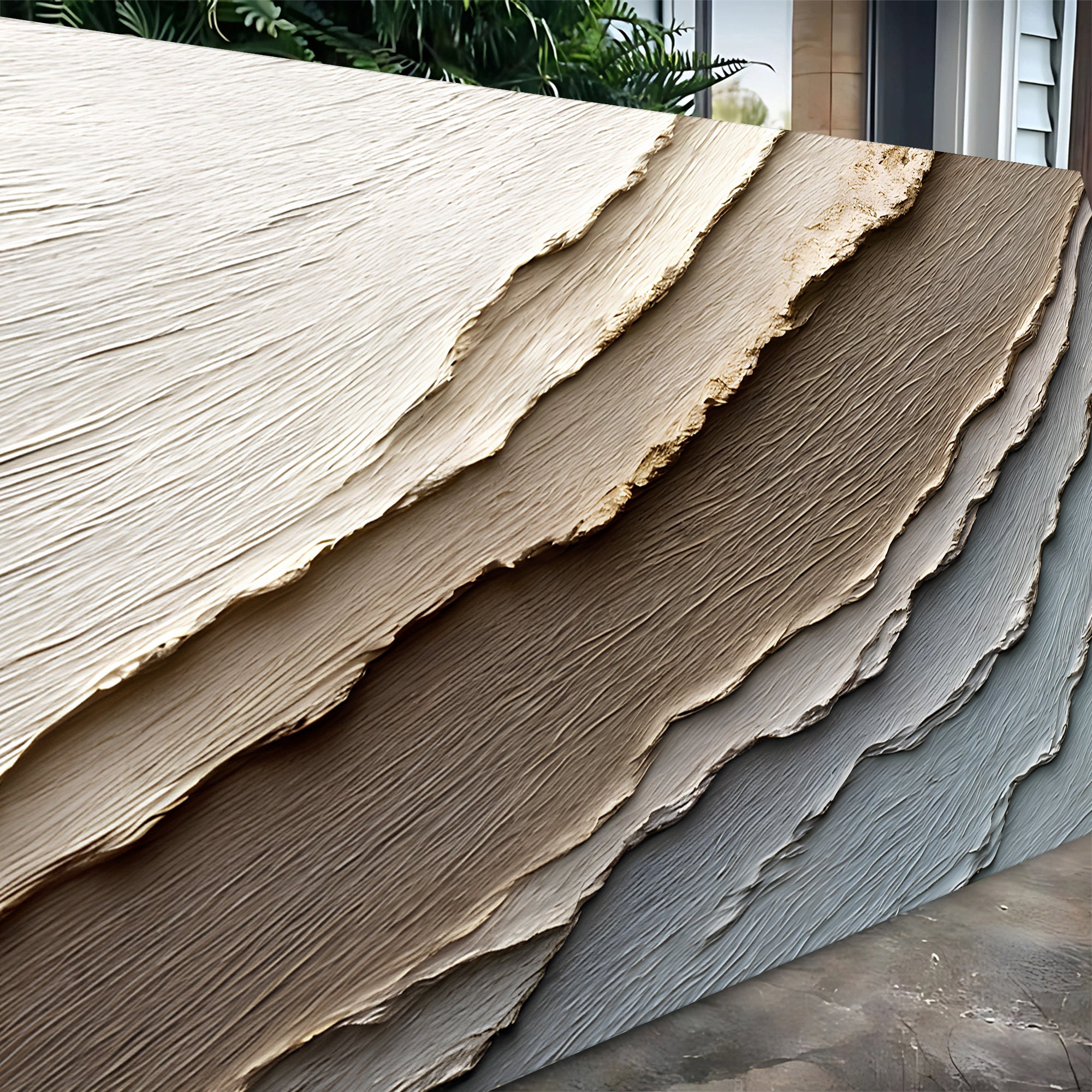 Abstract Earth Tones Canvas Wall Art Home Decor Print