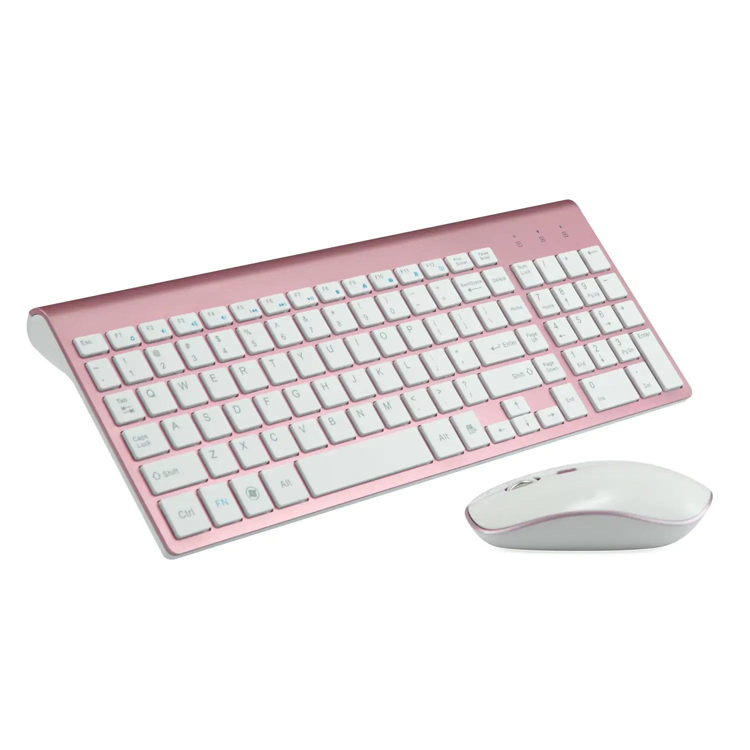 Wireless Keyboard and Ergonomic Mouse Combo Set