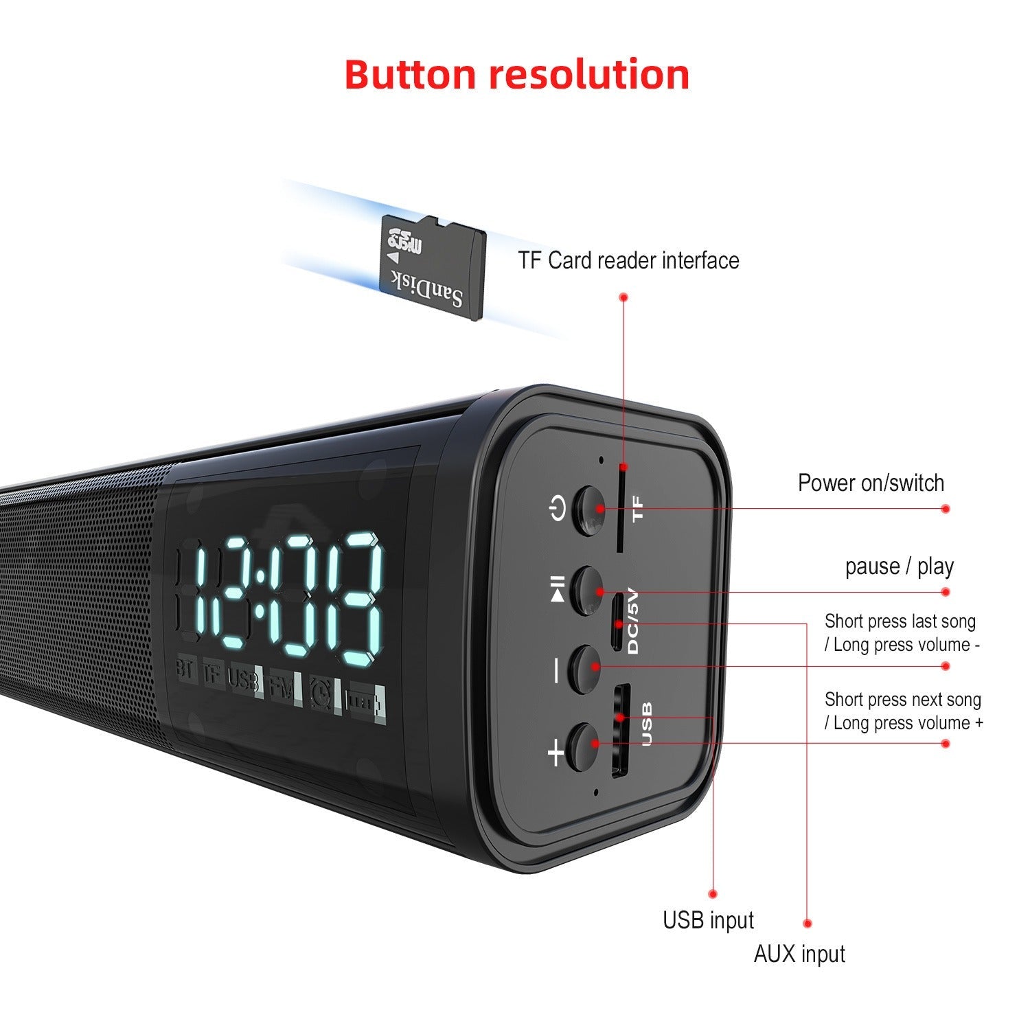 Q2 Bluetooth 5.0 Portable Speaker