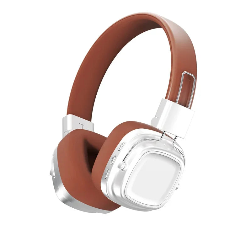 Retro Bluetooth 5.3 On-Ear Wireless Surround Sound Headset