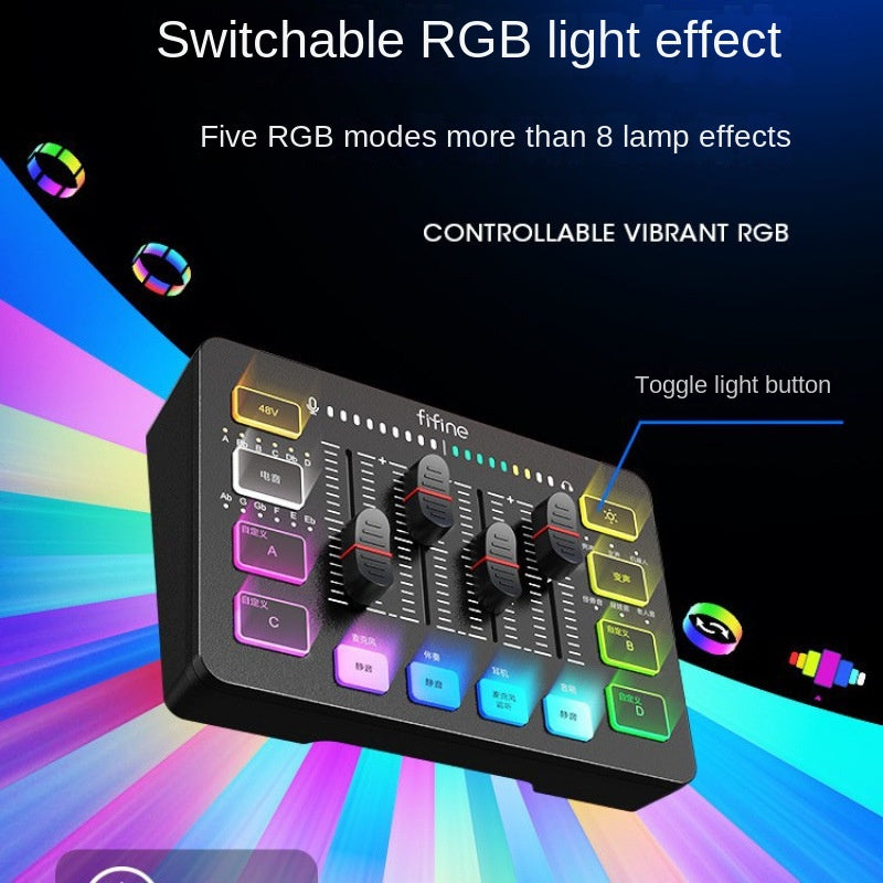 SC3 USB Sound Card Streaming Microphone Kit