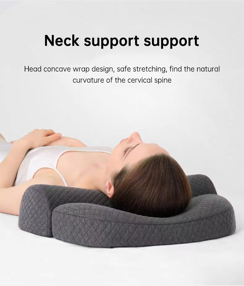 Ergonomic Cervical Memory Foam Bed Sleeping Pillow