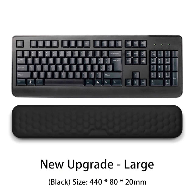 Ergonomic Memory Foam Keyboard Mouse Wrist Rest Pad
