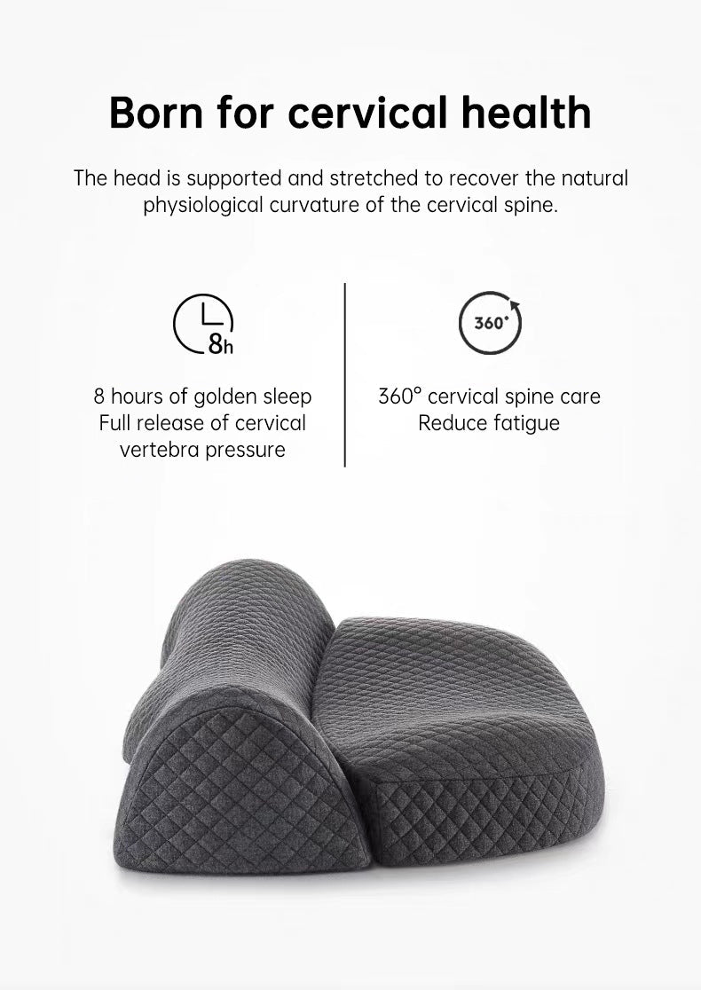 Ergonomic Cervical Memory Foam Bed Sleeping Pillow