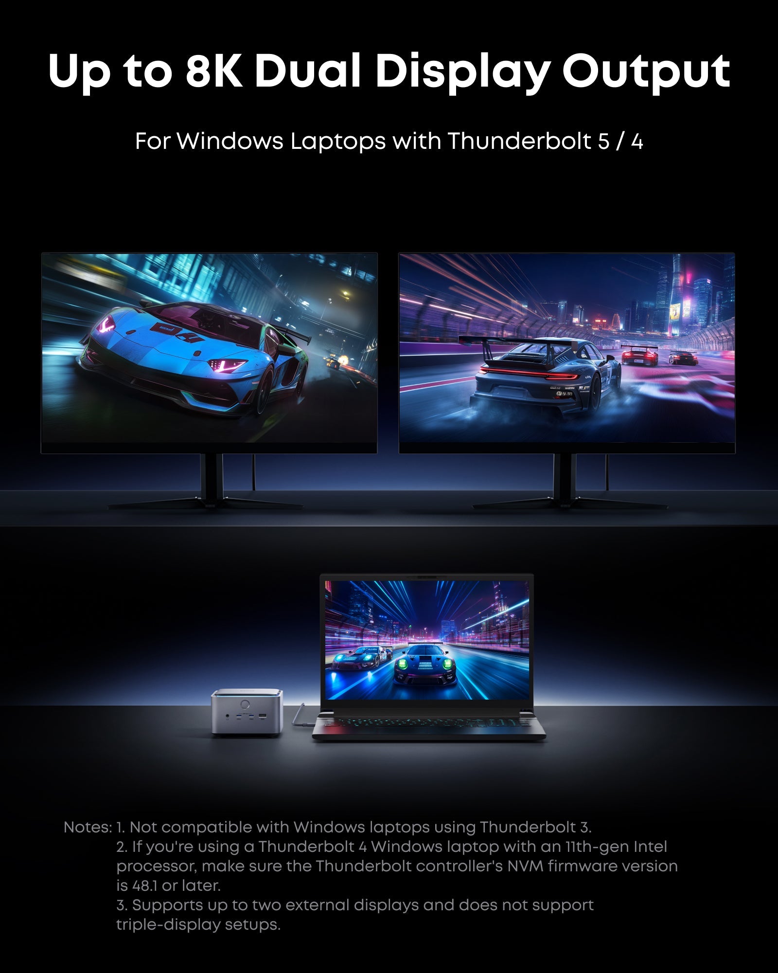 Thunderbolt 5 14-in-1 8K Docking Station