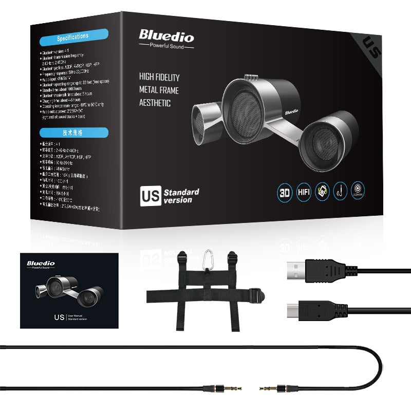 Bluedio Wireless Bluetooth Speaker with 3D Surround Sound System