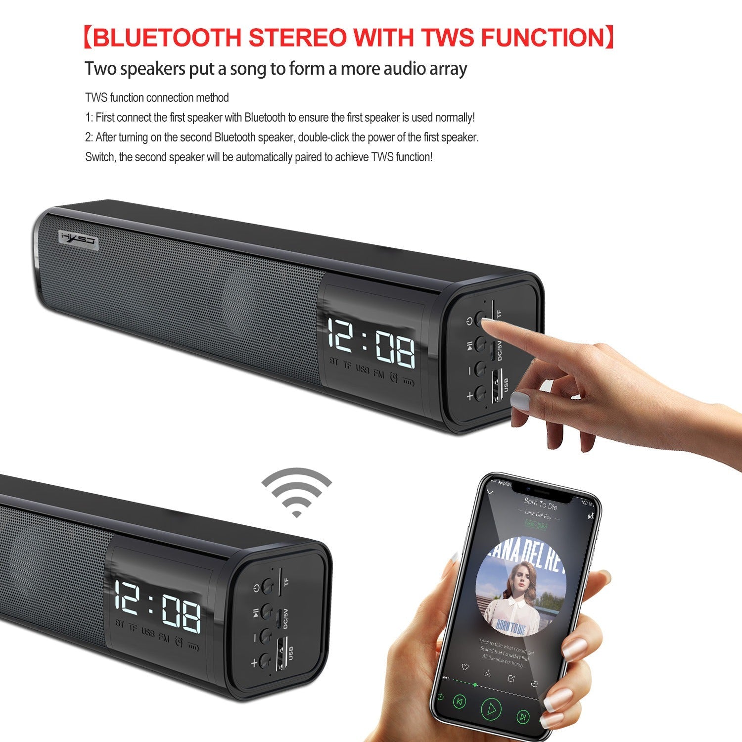 Q2 Bluetooth 5.0 Portable Speaker