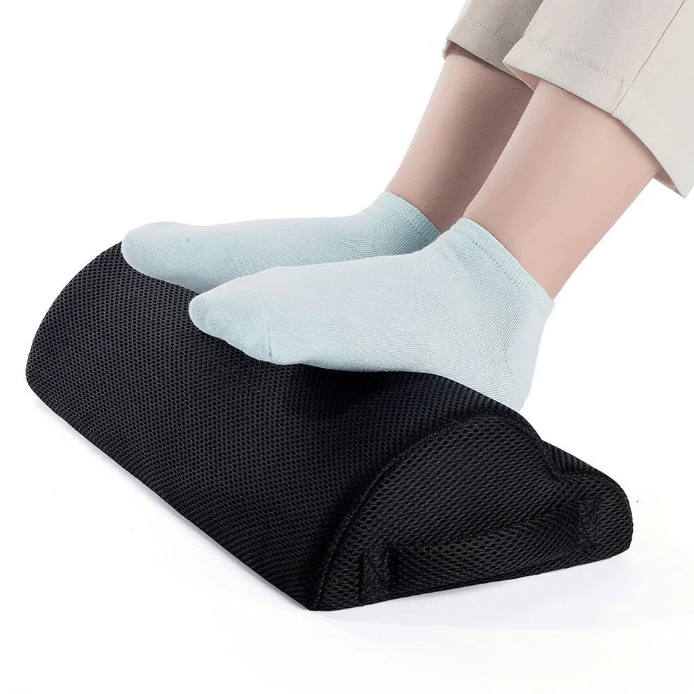 Ergonomic Under Desk Foot Rest Cushion with Massage