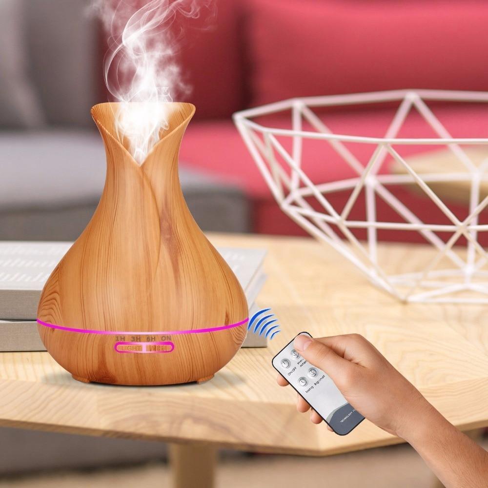 500ML Ultrasonic Essential Oil Diffuser with Seven Color Lights