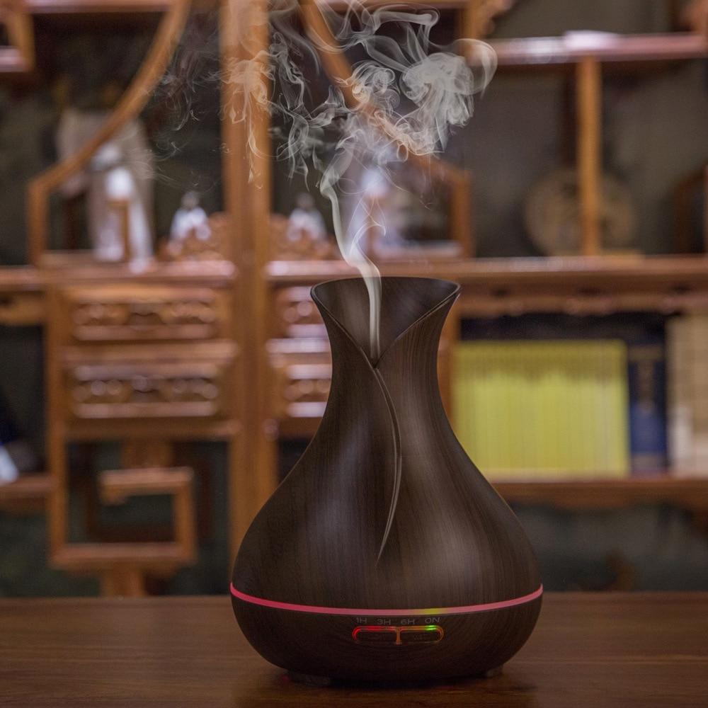 500ML Ultrasonic Essential Oil Diffuser with Seven Color Lights