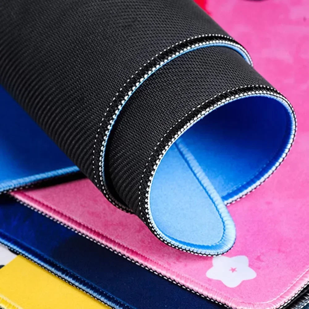 Gaming Mouse Pad with Overlocked Edges Deskmat