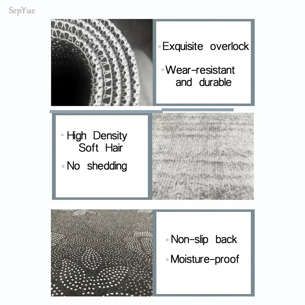Luxury Anti-Slip Gaming Room Chair Floor Mat Carpet Decor