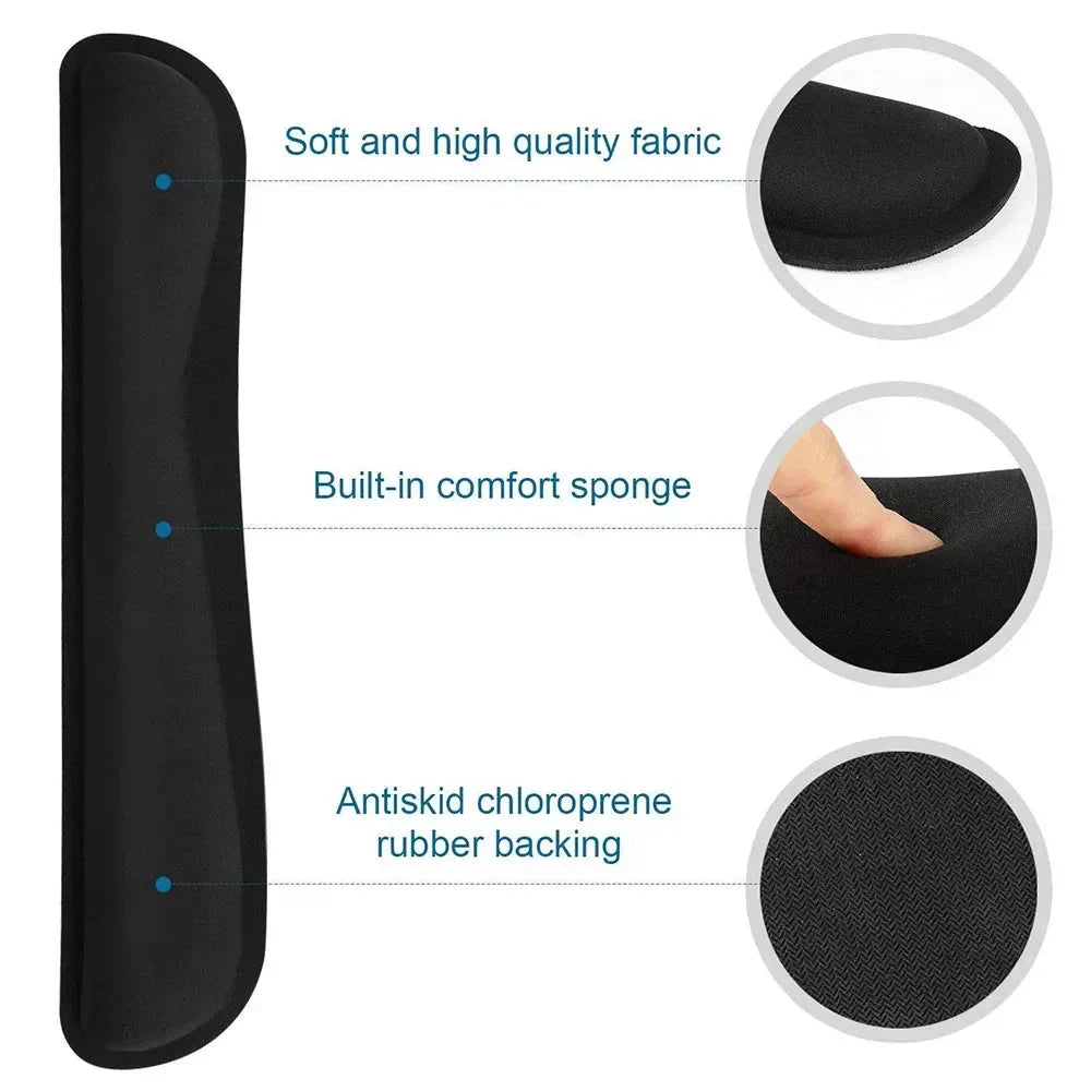 Memory Foam Keyboard Mouse Wrist Rest Support Kit