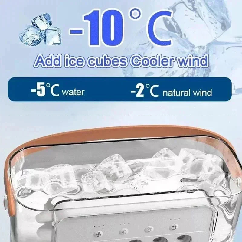 Portable Air Cooler Fan with Humidifier for Home