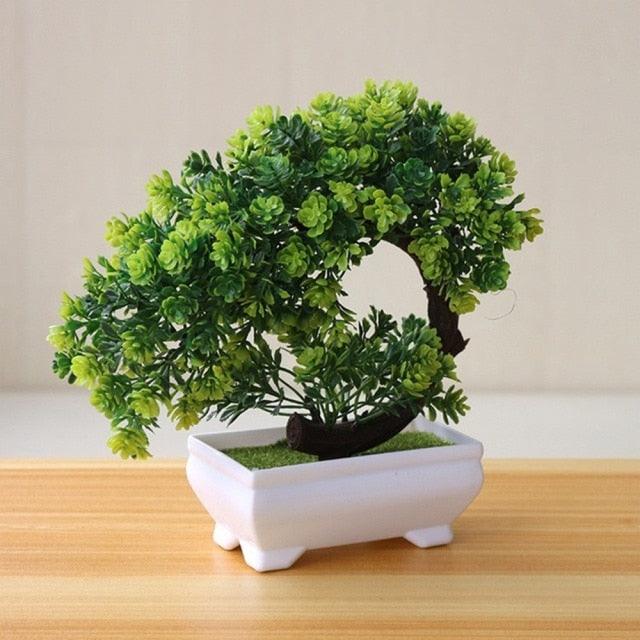 Artificial Bonsai Tree Potted Plant for Home Office Decor