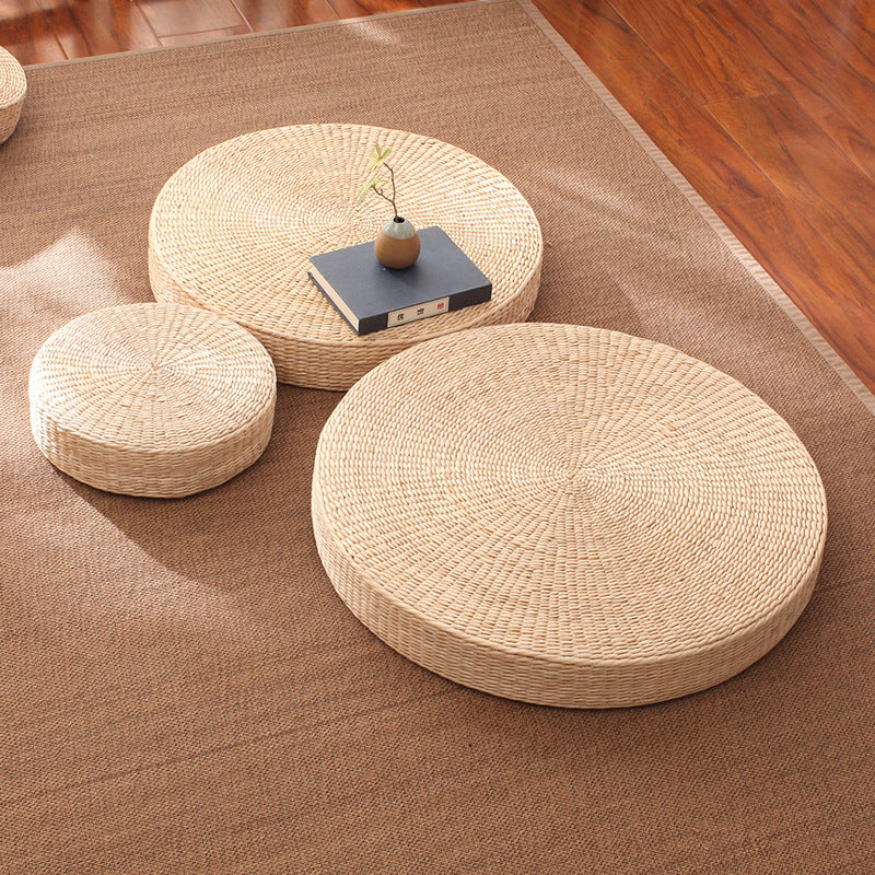 Straw Futon Cushion Meditation Floor Seat Cushion