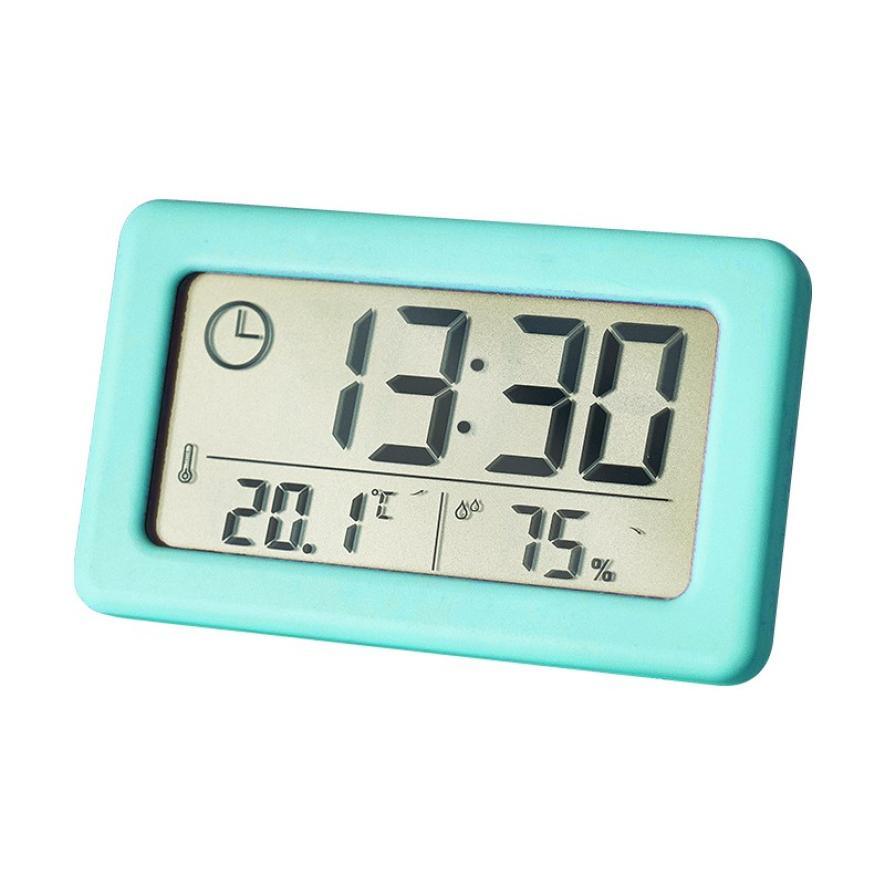 LED Digital Alarm Clock with Temperature Date Display