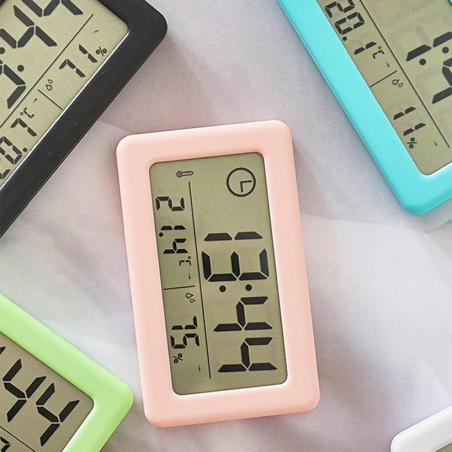 LED Digital Alarm Clock with Temperature Date Display