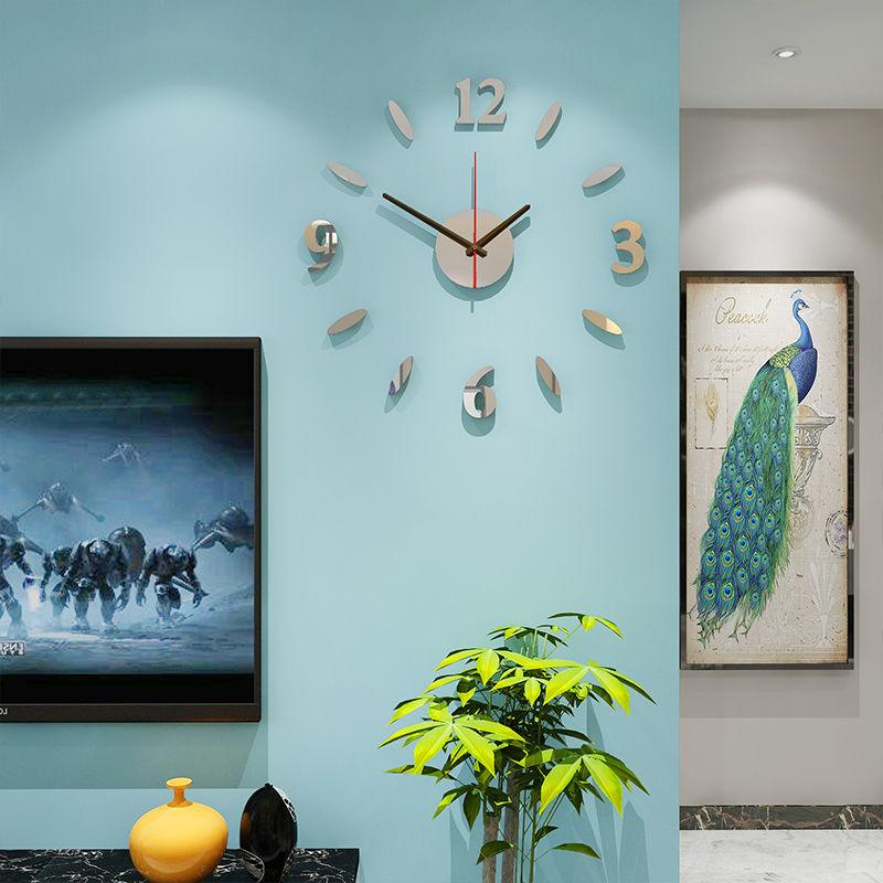 Modern Luminous Silent Wall Clock for Home Office Decor