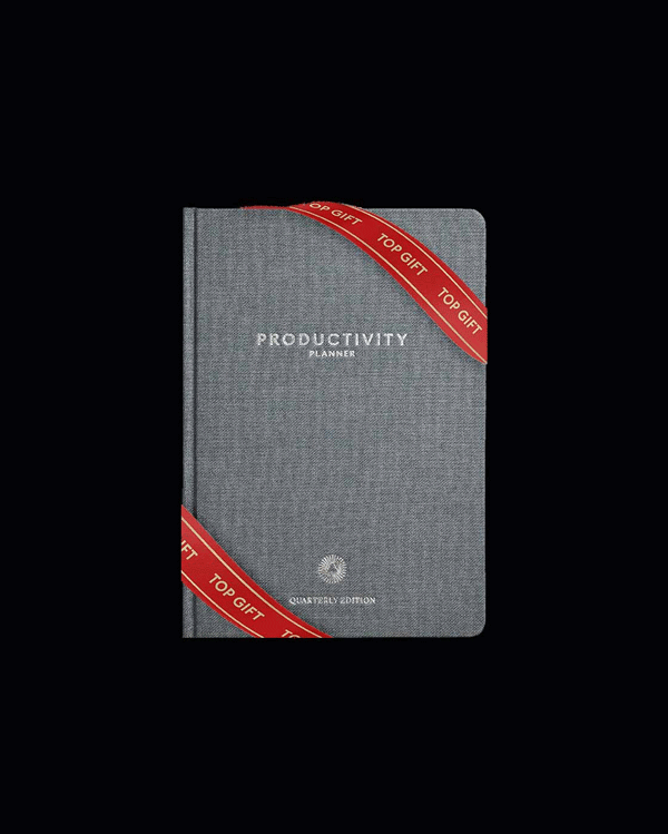 Quarterly Productivity Planner for Goal Setting and Organization